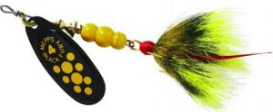 Mepps BF4T Y Black Fury In-Line
