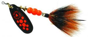Mepps BF4T FL Black Fury In-Line