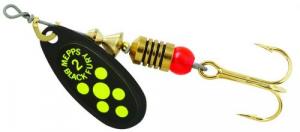 Mepps BF2 CH Black Fury In-Line