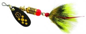 Mepps BF1T Y Black Fury In-Line