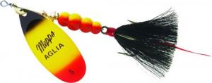 Mepps B5ST BKYR-BK Aglia In-Line - B5ST BKYR-BK
