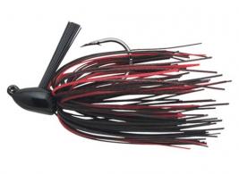 Booyah Boo Jig, 3/8 oz Black/Red - BYBJ38-13