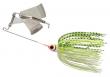 Booyah BUZZ 1/2oz White Chartreuse Shad - BYB12-606