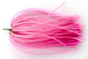 C&H King Buster Lure, Pink/Glow Skirt, 1/8 oz Head, 2.5 in, 3 pc - KB-43