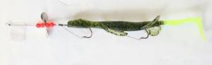 Creme 6L54-3 Pre-Rigged Lizard, 6" - 6L54-3