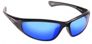 Phoenix Sunglasses - Black Frame/Smoke Blue Mirror - 7718BS