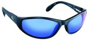 Viper Sunglasses - Black Frame/Blue Mirror Lens - 7715BS