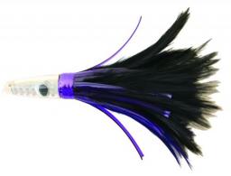 Zuker Tuna Wahoo Feather 8" Purple Skirt Black/Purple - ZTWF9