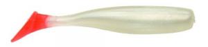 DOA C.A.L. Shad Tail, 3" Pearl/Fire Tail 13pk - 80331-331