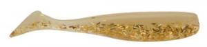 DOA C.A.L. Shad Tail, 3" Glow Gold Glitter 13pk - 80309-309