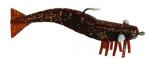 DOA Shrimp Lure, 4", 1/2oz Rootbeer - FSH49P304