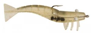 DOA Shrimp Lure, 3", 1/4oz Near Clear - FSH3-312