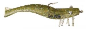 DOA Shrimp Lure, 3" Carb Watermelon - FSH3-3P/425