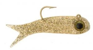 DOA TerrorEyz Jighead 2" Clear/Gold Glitter - TZR14-313