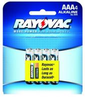 RAY-O-VAC ALKALINE BATTERY AAA4PK - 824-4