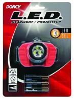 3 LED Headlight With Batteries