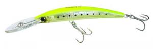 Yo-Zuri Crystal 3D Minnow 5 1/4" 7/8 oz Chartreuse Silver - F1153GHCS