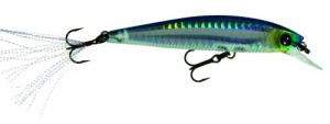 Yo-Zuri 3DB Jerkbait 3 1/2" 3/8 oz Prism Silver Blue  - R1103PSB