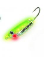 Northland Holographic Forage Minnow Jig #8Hk , 1/16oz, Super-Glo Perch 2Cd - FMJ8-20