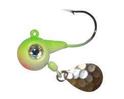 Northland Fire-Ball Spin Jig 3/8 Oz, #1/0 Hk Glow Watermelon 2/Cd - FBSP5-1315