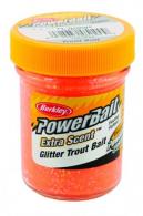 BERK POWER FLO ORNG GLTR TROUT BAIT - STBGFO