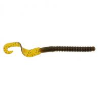 PWRBAIT WORMS 7" GRN PUMPKIN 13PK - PBBPW7-GP