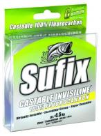 Sufix 680-904C Castable Invisiline 4lbs Test 100yd Clear Fishing Line - 680-904C