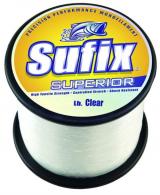 Sufix 645-115 Superior Monofilament 15lbs Test 3370yds Clear Fishing Line - 645-115
