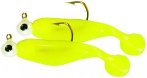 Texas Tackle Factory Double Shad Rig Glo Chartreuse 1/8oz - DSS18P-0