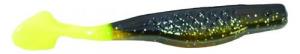 Texas Tackle Factory Killer Flats Minnow Rootbeer Black Chartreuse - KFM-210