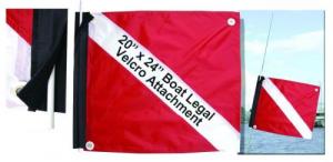 Deluxe Dive Flags - 4678