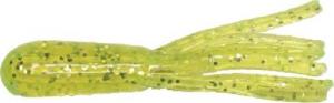 Big Bite Baits 1.5" CRAPPIE TUBE 10BG Chartreuse Sparkle - 15CRTU09