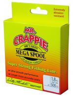 Mr. Crappie Monfilament line-6lb, 500ys, Hi-Vis - MC6FSHV