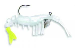 Vudu Shrimp, 3.25" Pearl/Chart Tail - E-VS35-14-16