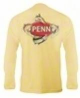 PENN VENTED PERFORMANCE T-SHIRTS - LSVPENSDYELXXL