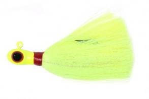 Bugeye Jig, 6 Oz, Chartreuse HeadChartreuse Tail Mylar  - SSCJ6-CC