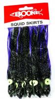 Boone 76104 Squid Skirt 6" 5 Pk - 76104