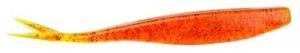 DOA C.A.L. Jerk Bait, 4" 13pk Orange/Red Glitter - 81345