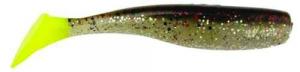 DOA C.A.L. Shad Tail, 3" Yellow/Black - 10441