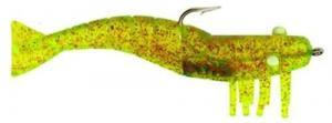 DOA FSH4-3P-332 Shrimp Lure, 4" - FSH4-3P-332