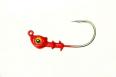 DOA C.A.L. Jig Head, 1/2 oz Red 3 pk - 88424