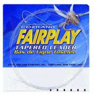 Cortland Fairplay Fly Leaders (No Loop) 7.5 Ft 3X 7lb Clear - 605046