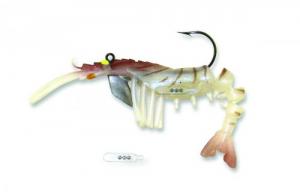 Vudu Rattler Shrimp 3.5" 1/4oz Natural 2pk - E-VS35R-14-04