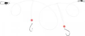 Sea Striker FC-WSP-6 Pro Series Whiting/Sand Perch Rig, 2Drop #2 Circle Hooks w/Fluorocarbon - FC-WSP-6