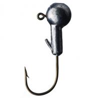 Eagle Claw Ball Head Jig 1/4oz, 25pk, Unpainted - WBHX14