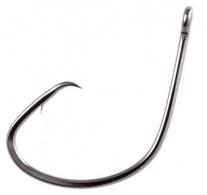 Owner Tournament Mutu Light Circle Hook, Pro Packs Size 4, Black Chrome, 29 Pack - 5314T-071
