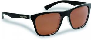 Flying Fisherman 7837BC Fowey Matte Crystal Black Copper Sunglasses - 7837BC