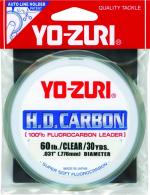 Yo-Zuri HD60LBCL H.D. Carbon 60lb Test 30 Yards - HD60LBCL