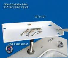 Deep Blue Large Bait Table w/ - MSK-8