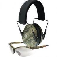 RAIDIANS LOWSET COMBO CAMO  EM  NRR21 LOW PROFILE COMPACT FOLDING WITH OUTBACK CAMO  CLEAR GLASSES - LS4U11CKCS